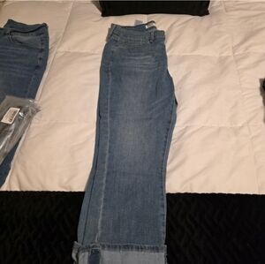 Levi's Light Blue Ankle Jeans